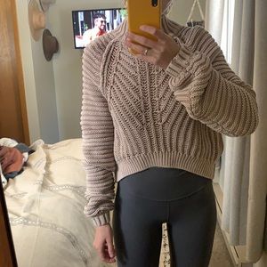 Worn once free people knit sweater